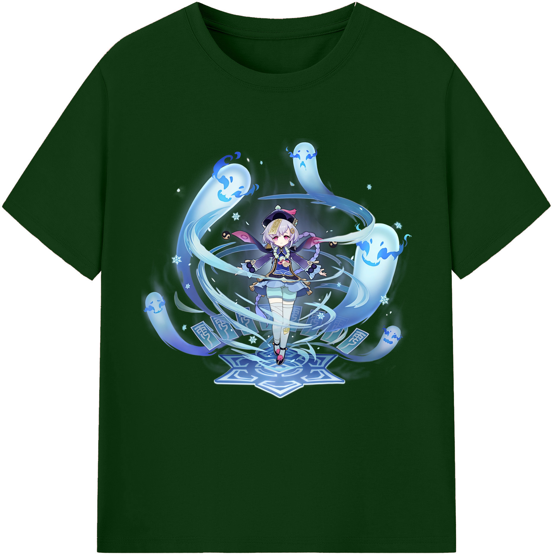 げんし神 七七 なな  genshin Nana 綿100％半袖Tシャツ（フロントプリント）